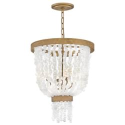 Hinkley Dune 18" Wide Burnished Gold Pendant Light