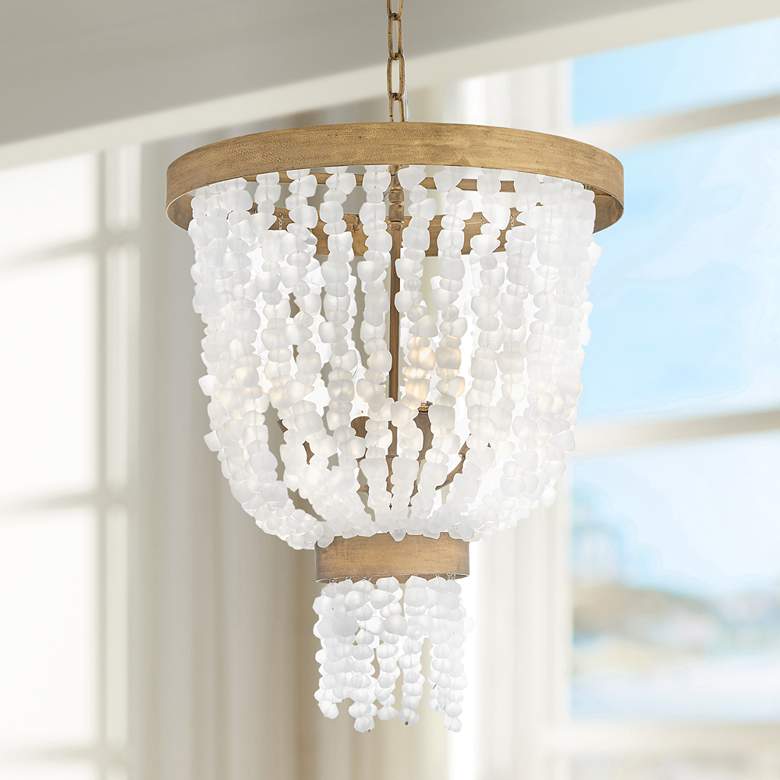 Image 1 Hinkley Dune 18" Wide Burnished Gold Pendant Light