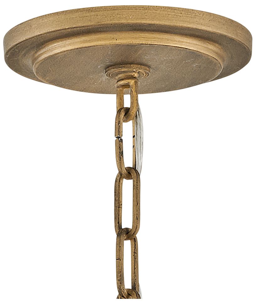 Hinkley Dune 18" Wide Burnished Gold Pendant Light