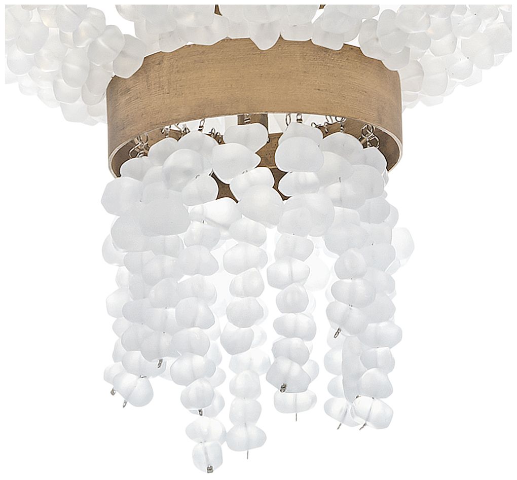 Hinkley Dune 18" Wide Burnished Gold Pendant Light