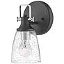 1_Hinkley Easton 10 1/2" High Black Wall Sconce