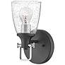 7_Hinkley Easton 10 1/2" High Black Wall Sconce more views