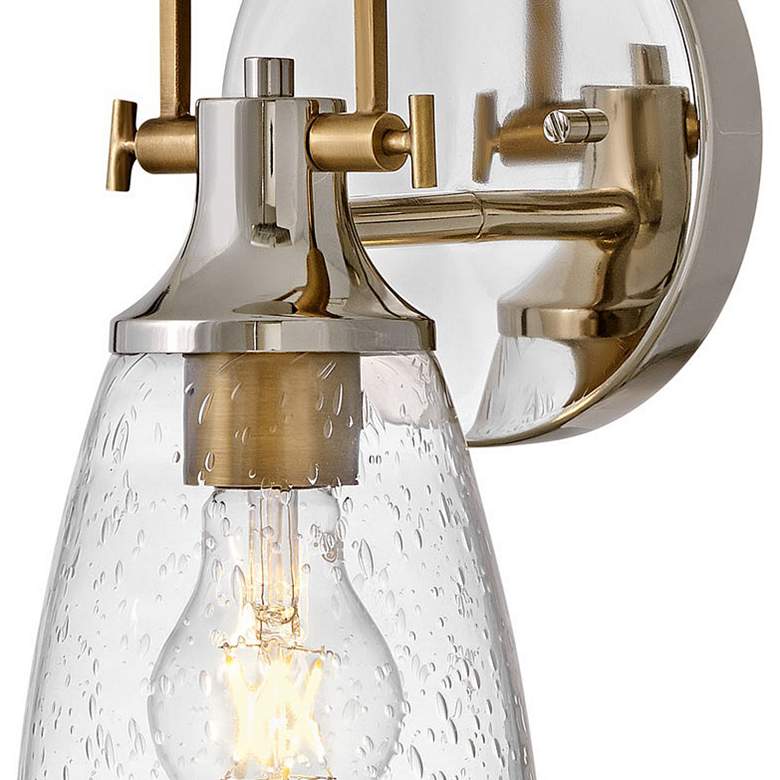 Image 2 Hinkley Easton 10 1/2" High Polished Nickel Wall Sconce more views