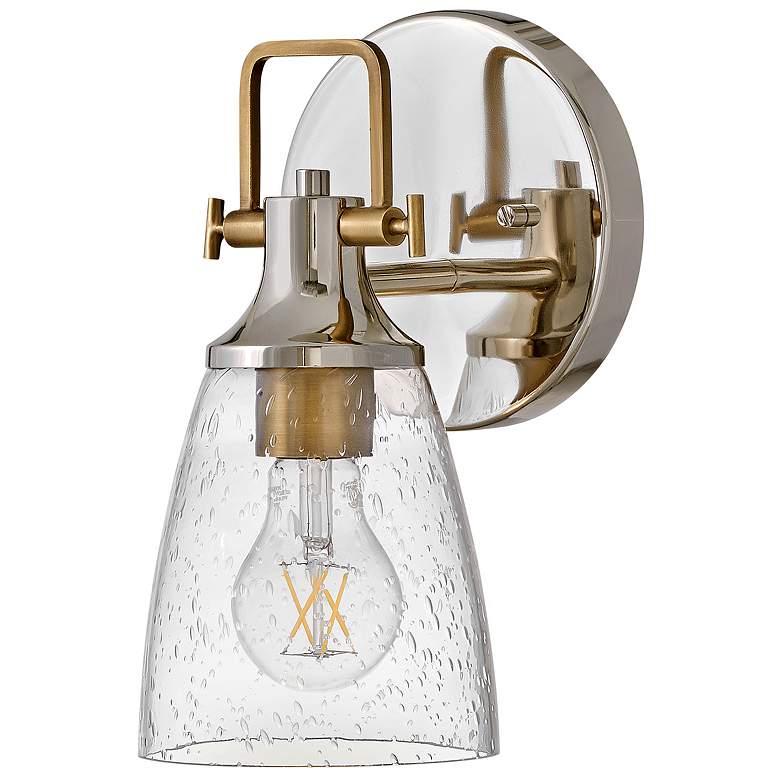 Image 3 Hinkley Easton 10 1/2" High Polished Nickel Wall Sconce more views