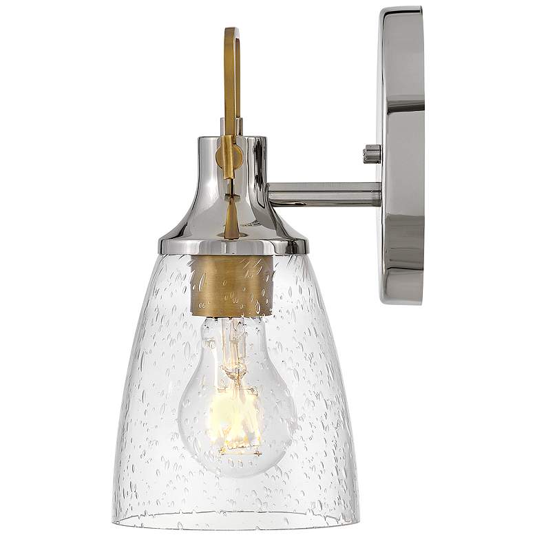 Image 4 Hinkley Easton 10 1/2" High Polished Nickel Wall Sconce more views