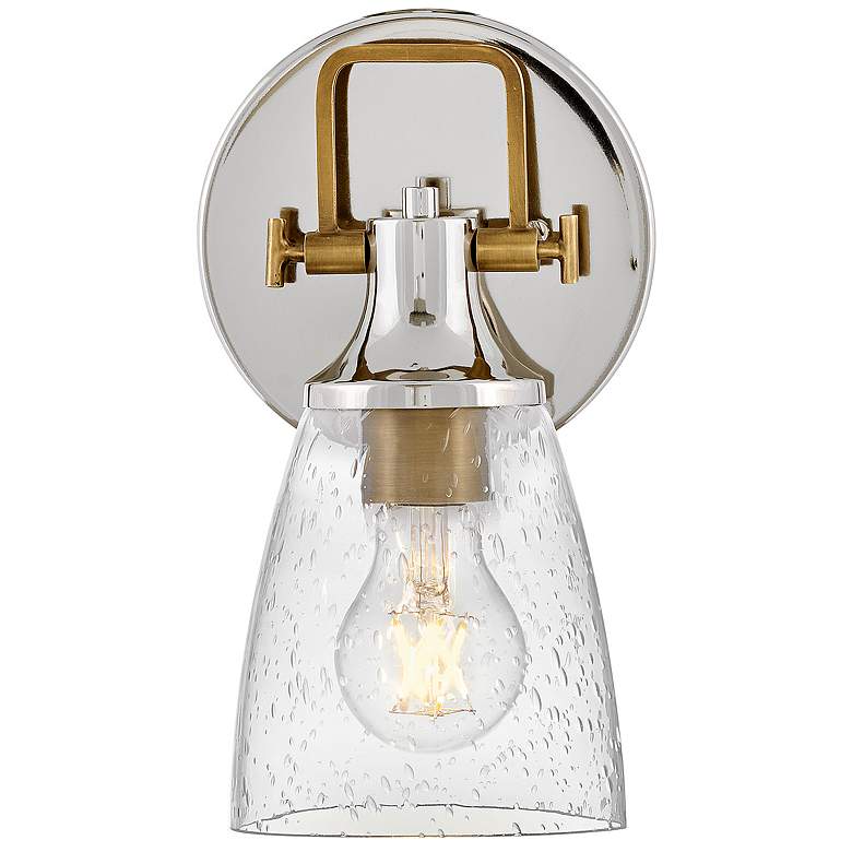 Image 5 Hinkley Easton 10 1/2" High Polished Nickel Wall Sconce more views
