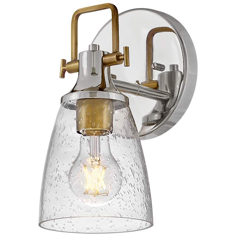 Image 6 Hinkley Easton 10 1/2" High Polished Nickel Wall Sconce more views