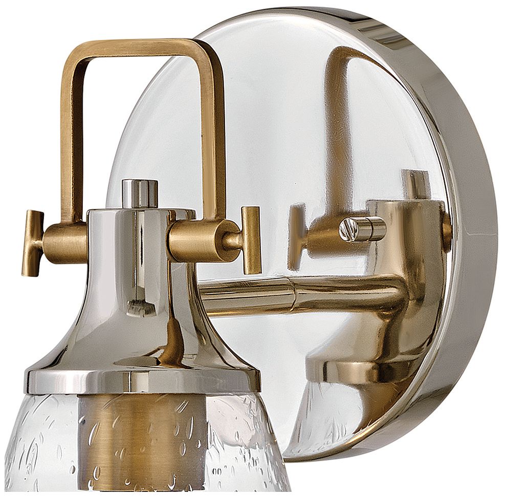 Hinkley Easton 10 1/2" High Polished Nickel Wall Sconce
