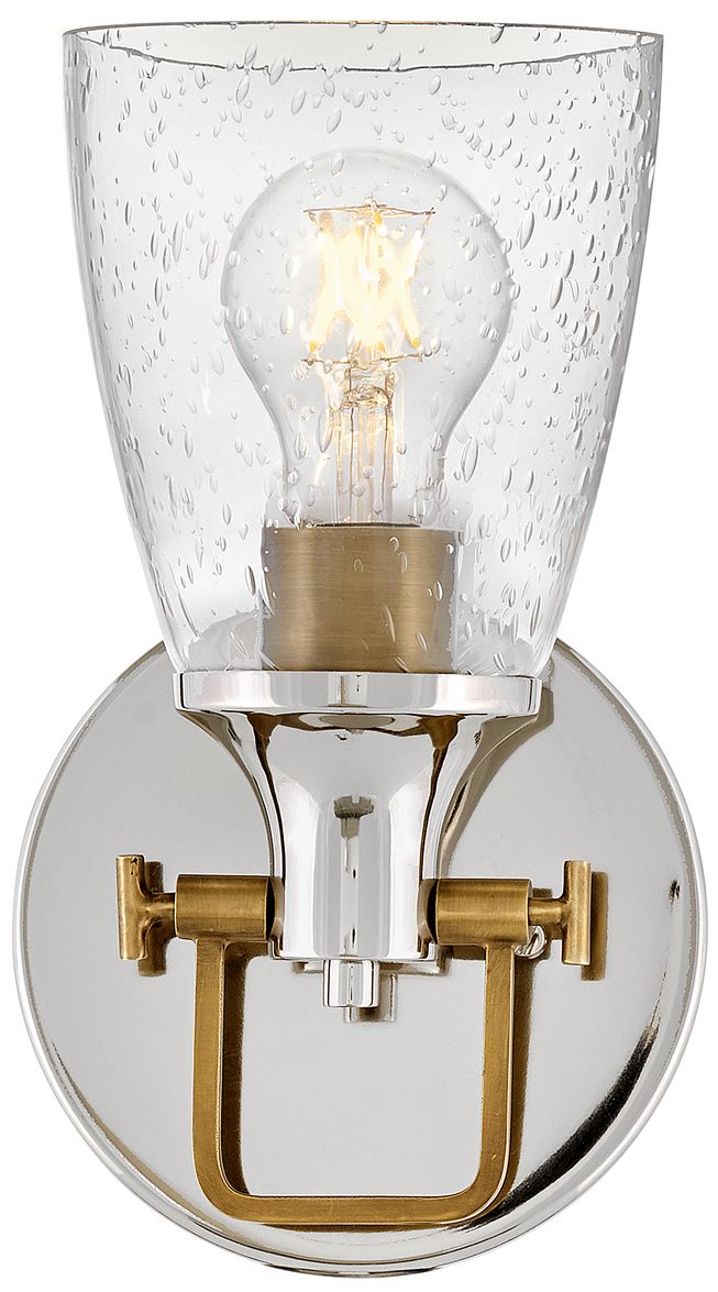 Hinkley Easton 10 1/2" High Polished Nickel Wall Sconce