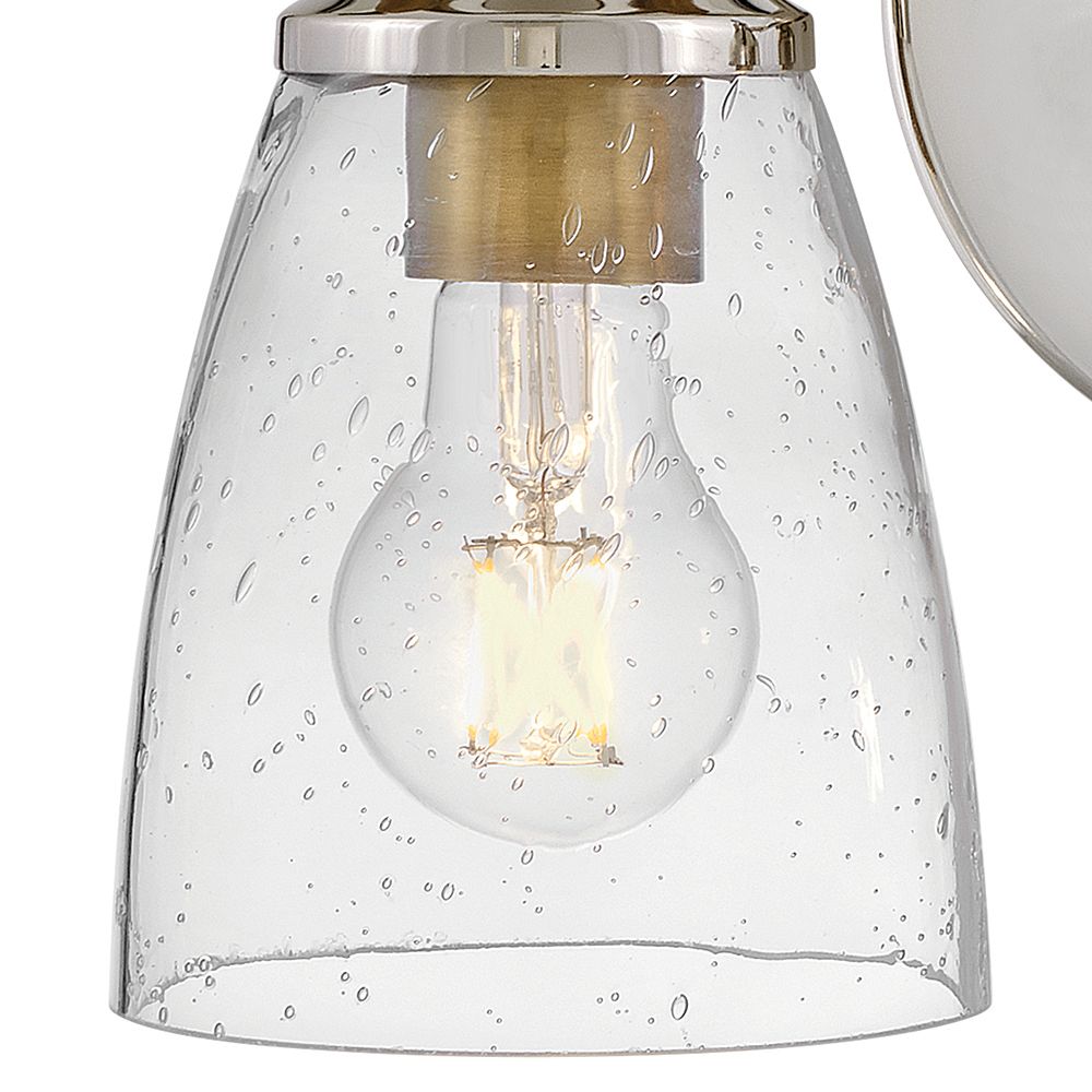 Hinkley Easton 10 1/2"H Polished Nickel 2-Light Wall Sconce