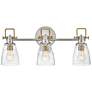 2_Hinkley Easton 24" Wide 3-Light Polished Nickel Vanity Bath Light more views