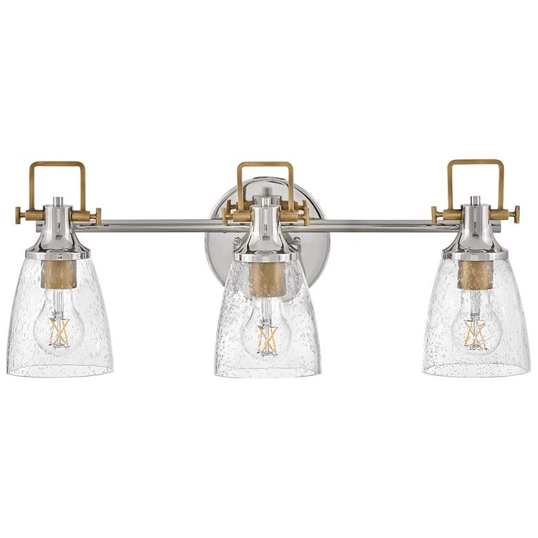 Image 3 Hinkley Easton 24" Wide 3-Light Polished Nickel Vanity Bath Light more views