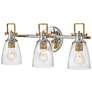 4_Hinkley Easton 24" Wide 3-Light Polished Nickel Vanity Bath Light more views