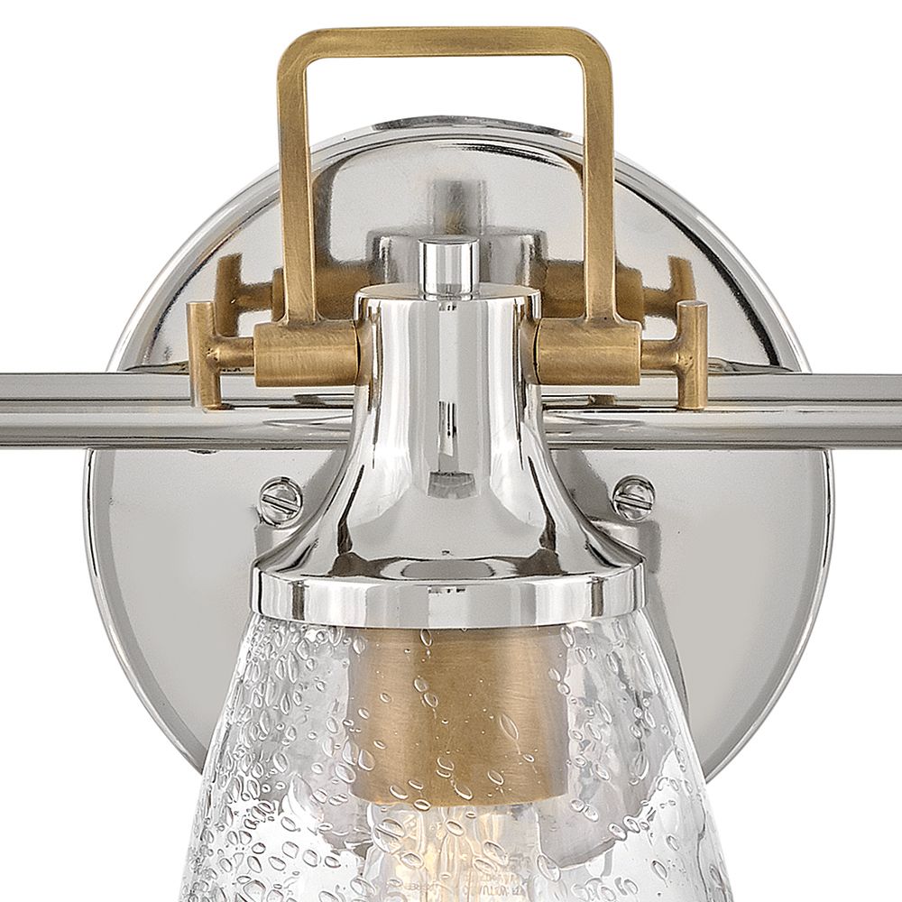 Hinkley Easton 24" Wide 3-Light Polished Nickel Vanity Bath Light