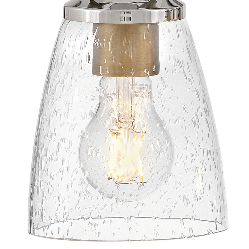 Hinkley Easton 24" Wide 3-Light Polished Nickel Vanity Bath Light