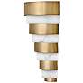 3_Hinkley Echelon 14" High Heritage Brass LED Wall Sconce more views