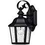 Hinkley Edgewater 11" High Traditional Black Outdoor Wall Light