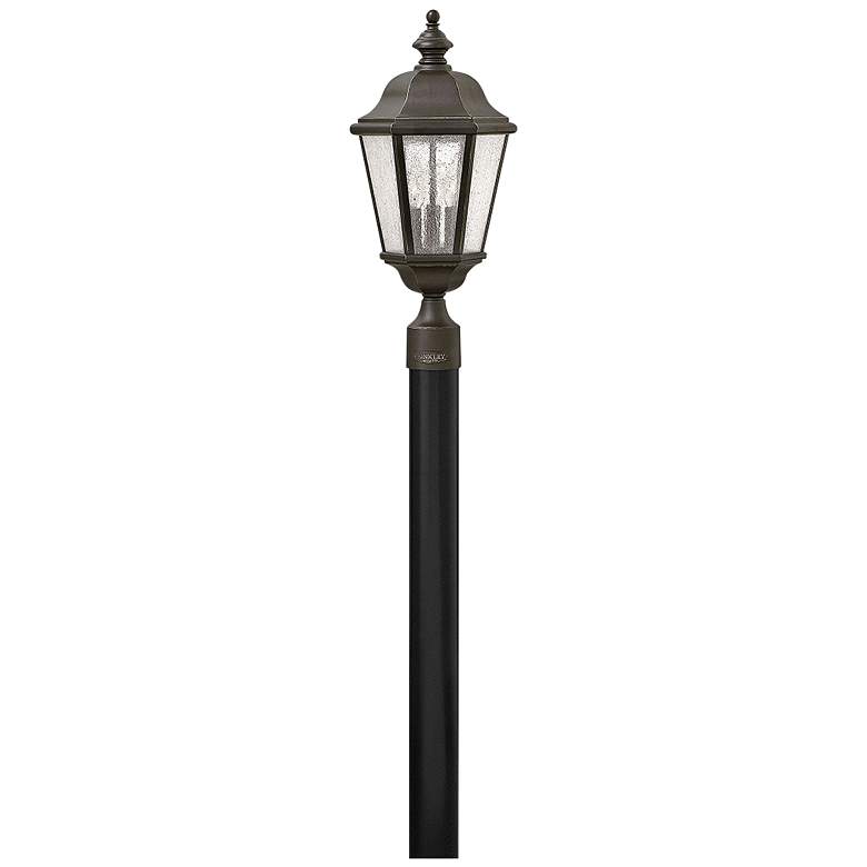 Image 1 Hinkley Edgewater 21 1/4" High Bronze LED Outdoor Post Light