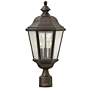 4_Hinkley Edgewater 21 1/4" High Bronze LED Outdoor Post Light more views