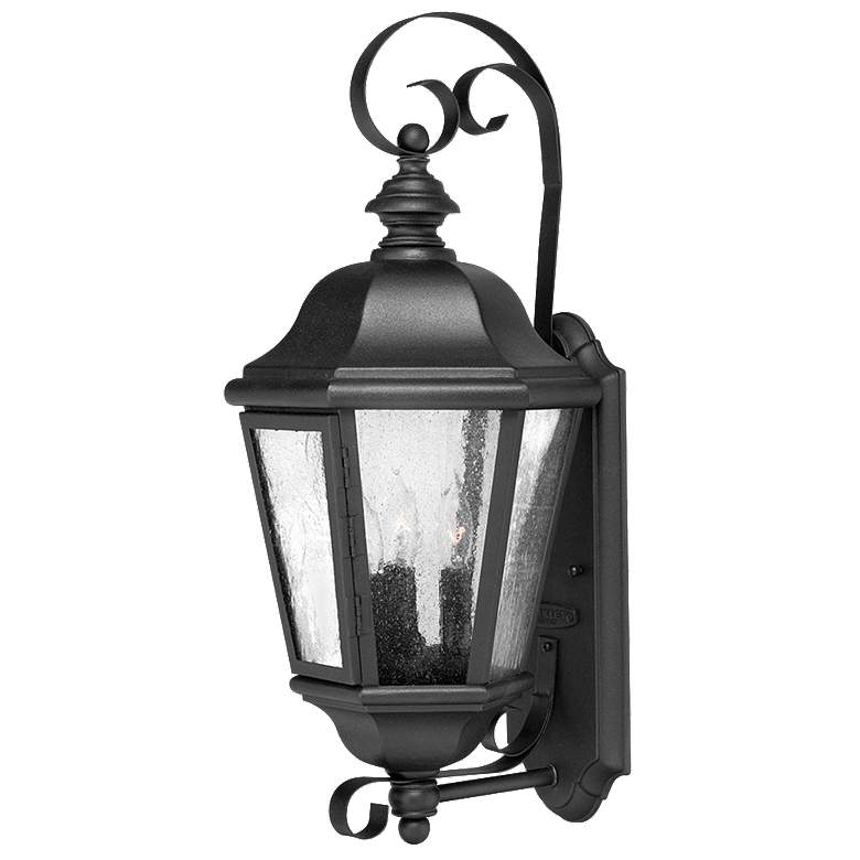 Image 1 Hinkley Edgewater 21 inch High Black LED Outdoor Wall Light