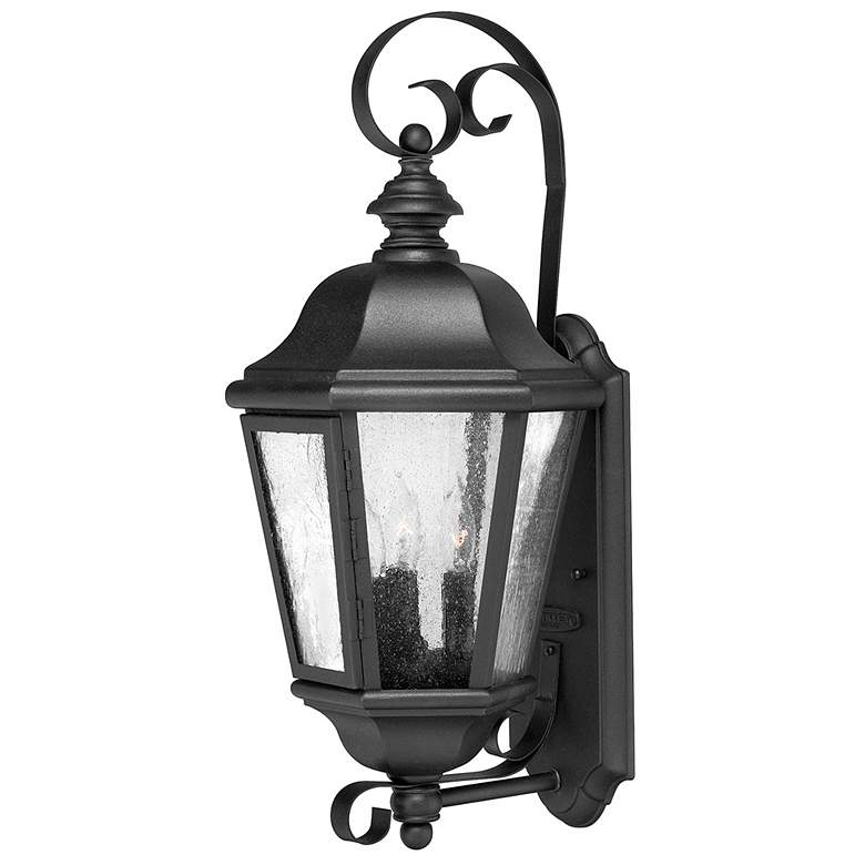 Image 1 Hinkley Edgewater 21 inch High Black LED Outdoor Wall Light