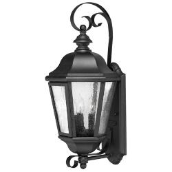 Hinkley Edgewater 21" High Black LED Outdoor Wall Light