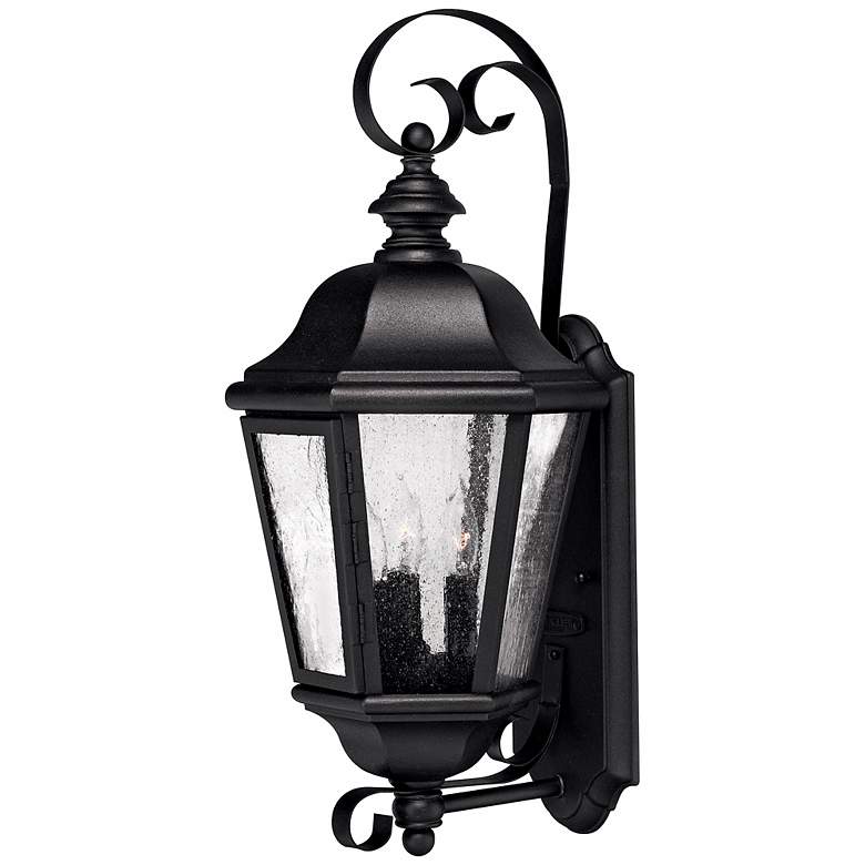 Image 2 Hinkley Edgewater 21" High Traditional Black Scroll Outdoor Wall Light