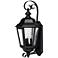 Hinkley Edgewater 21" High Traditional Black Scroll Outdoor Wall Light