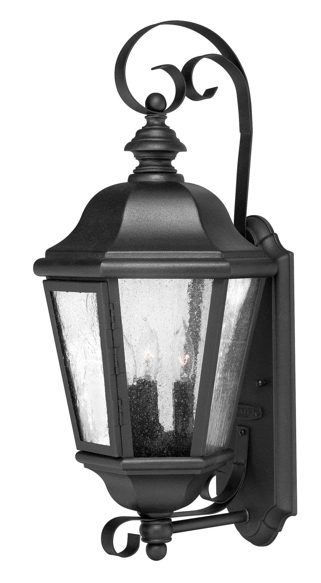 Image 3 Hinkley Edgewater 21" High Traditional Black Scroll Outdoor Wall Light more views