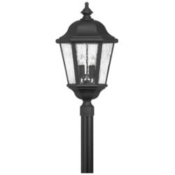 Hinkley Edgewater 27 3/4" Black Traditional Low Voltage Post Light