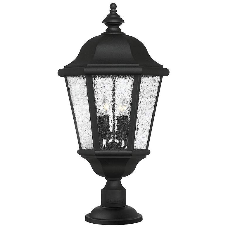 Image 4 Hinkley Edgewater 27 3/4" Black Traditional Low Voltage Post Light more views