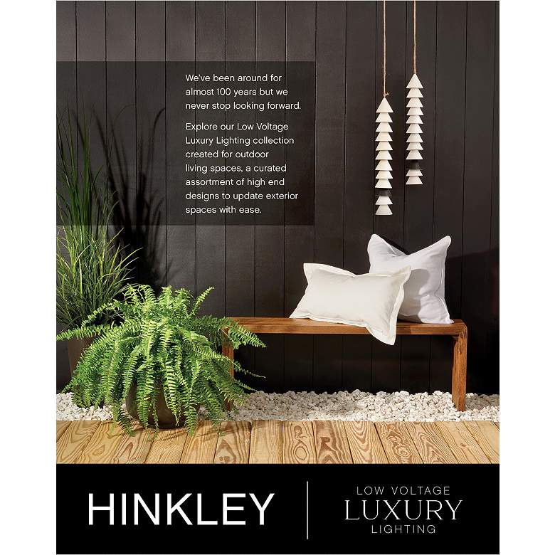 Image 5 Hinkley Edgewater 27 3/4" Black Traditional Low Voltage Post Light more views