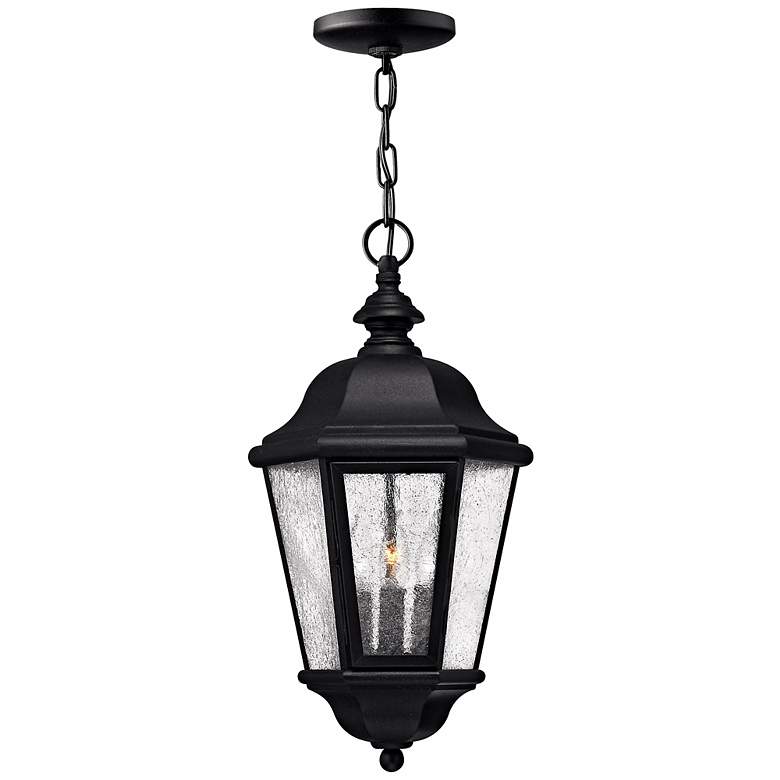 Image 2 Hinkley Edgewater Black 18 1/2 inch High Hanging Light