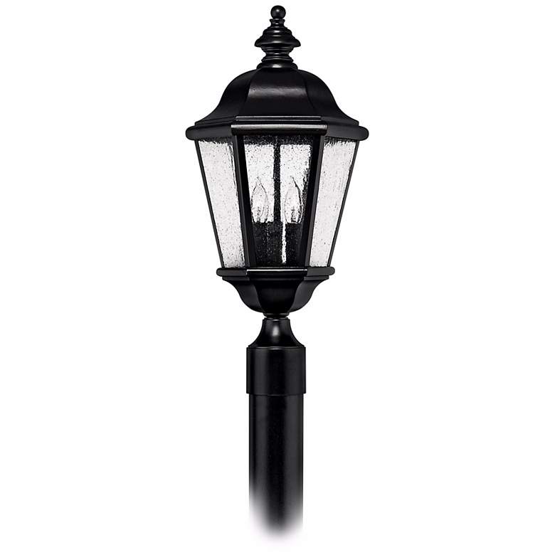 Image 2 Hinkley Edgewater Black 20 1/2" High Outdoor Post Light
