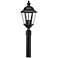 Hinkley Edgewater Black 21 1/4" High LED Outdoor Post Light