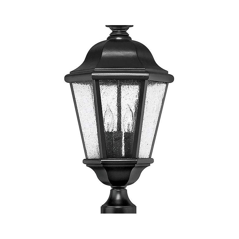 Image 2 Hinkley Edgewater Black 21 1/4" High Low Voltage Outdoor Post Light more views
