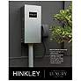 3_Hinkley Edgewater Black 21 1/4" High Low Voltage Outdoor Post Light more views