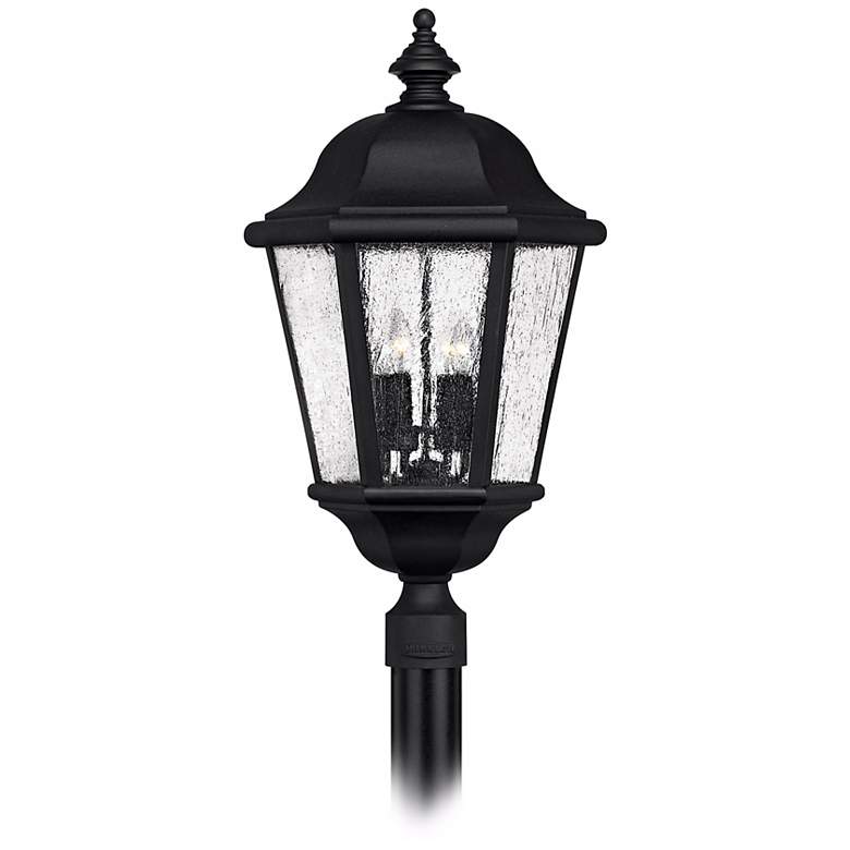 Image 2 Hinkley Edgewater Collection 27" High Black Outdoor Post Light