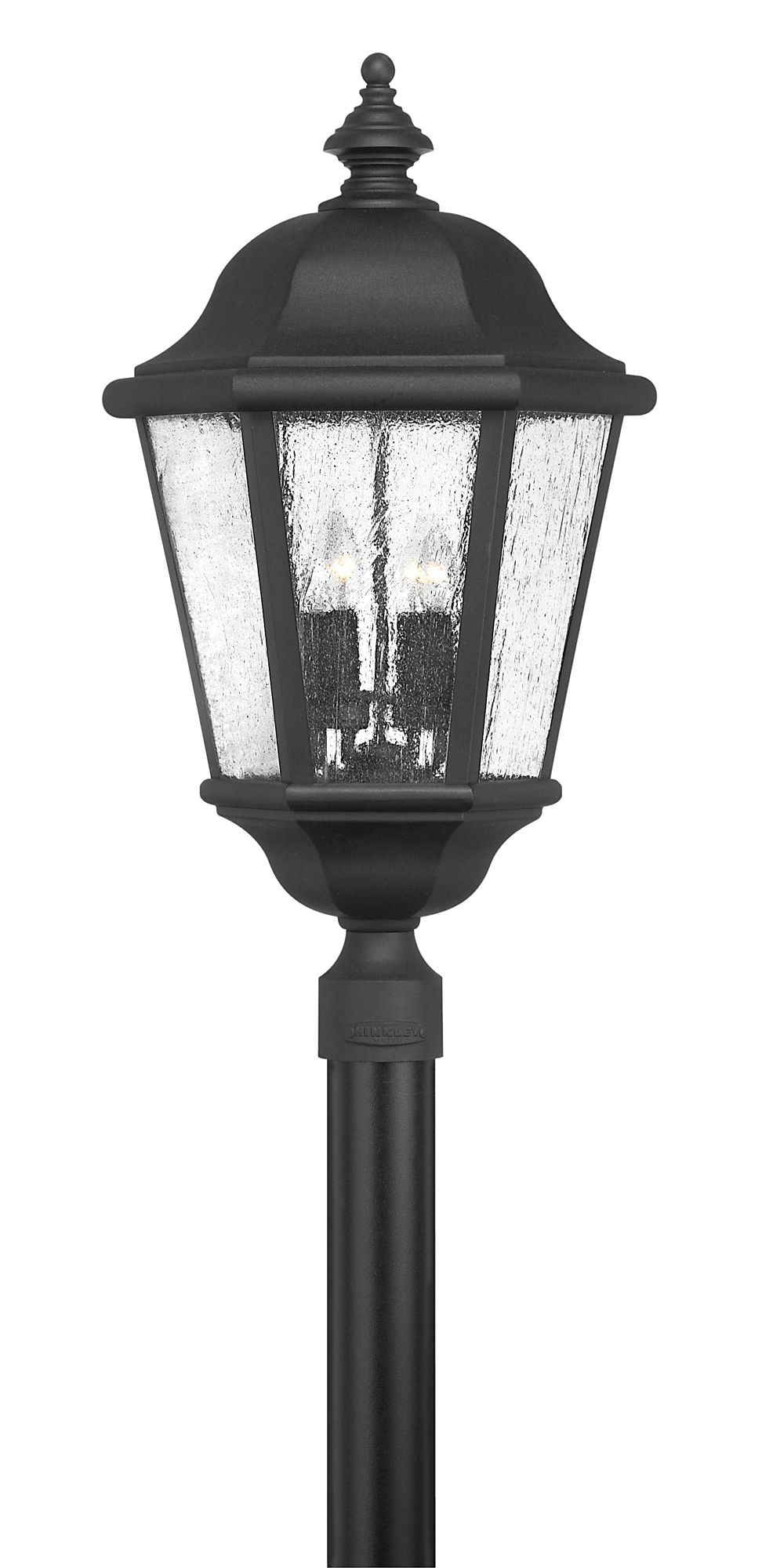 Image 3 Hinkley Edgewater Collection 27" High Black Outdoor Post Light more views