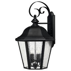 Hinkley Edgewater Collection Black 25 1/2" High Outdoor Wall Light