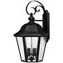 2_Hinkley Edgewater Collection Black 25 1/2" High Outdoor Wall Light more views