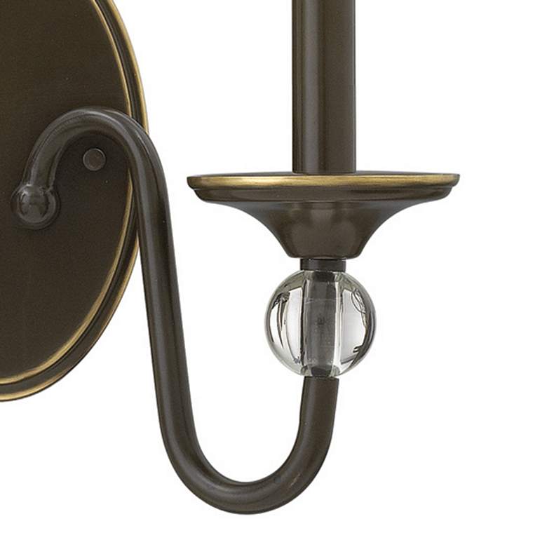 Image 2 Hinkley Eleanor 9"H Light Oiled Bronze 2-Light Wall Sconce more views