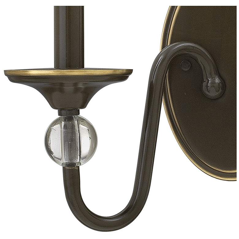 Image 5 Hinkley Eleanor 9"H Light Oiled Bronze 2-Light Wall Sconce more views