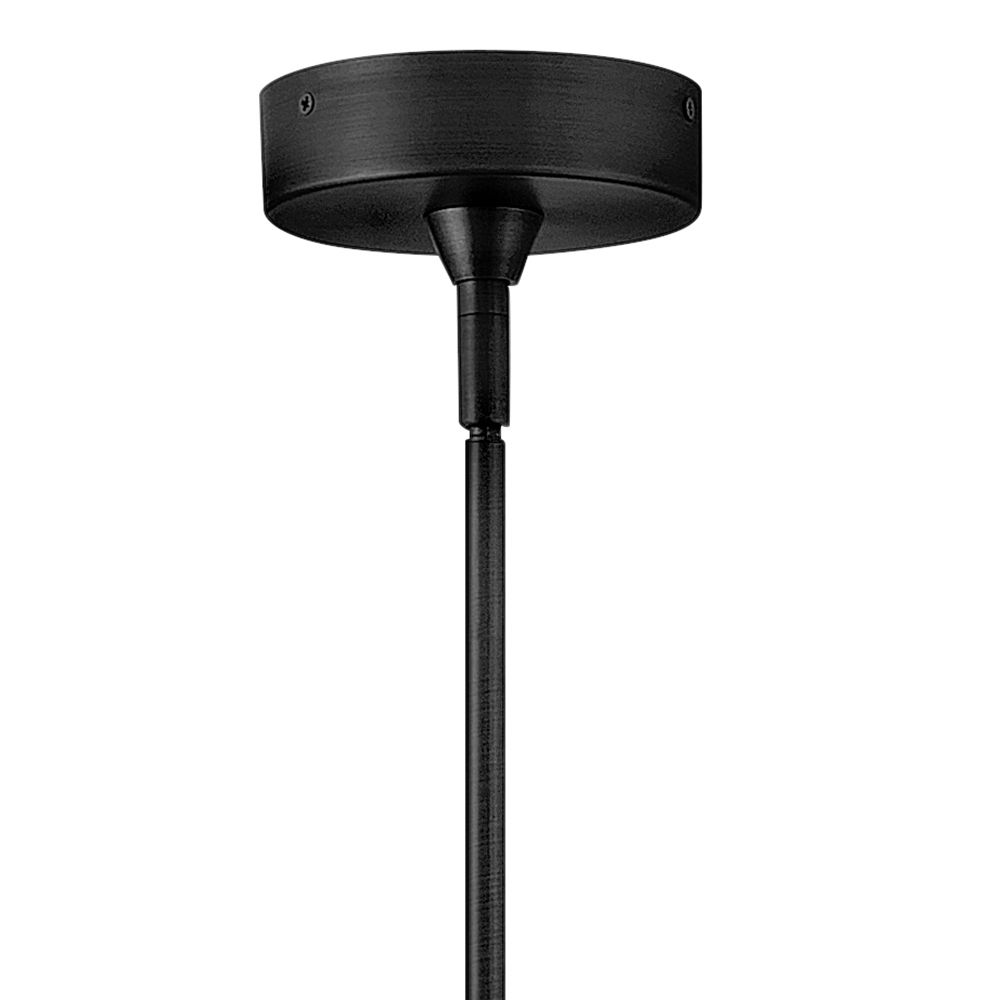 Hinkley Elin 14" Wide Black LED Globe Pendant Light