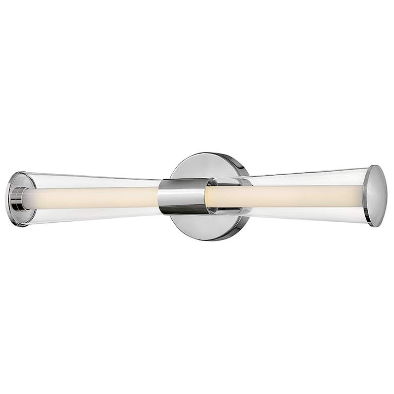 Image 7 Hinkley Elin 23" Wide Chrome LED Bath Light more views