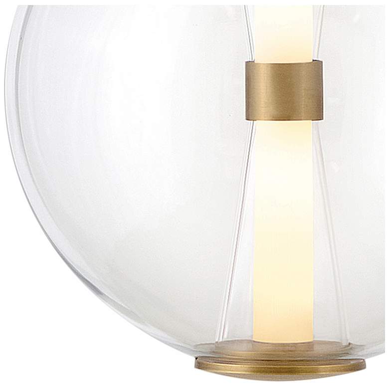 Image 5 Hinkley Elin Medium Globe Pendant Lacquered Brass more views