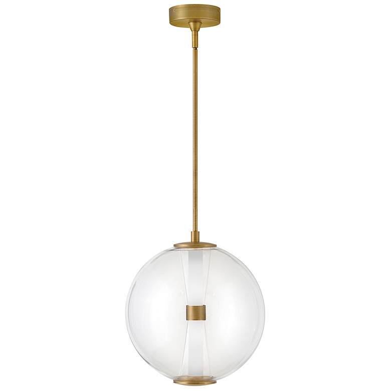 Image 7 Hinkley Elin Medium Globe Pendant Lacquered Brass more views