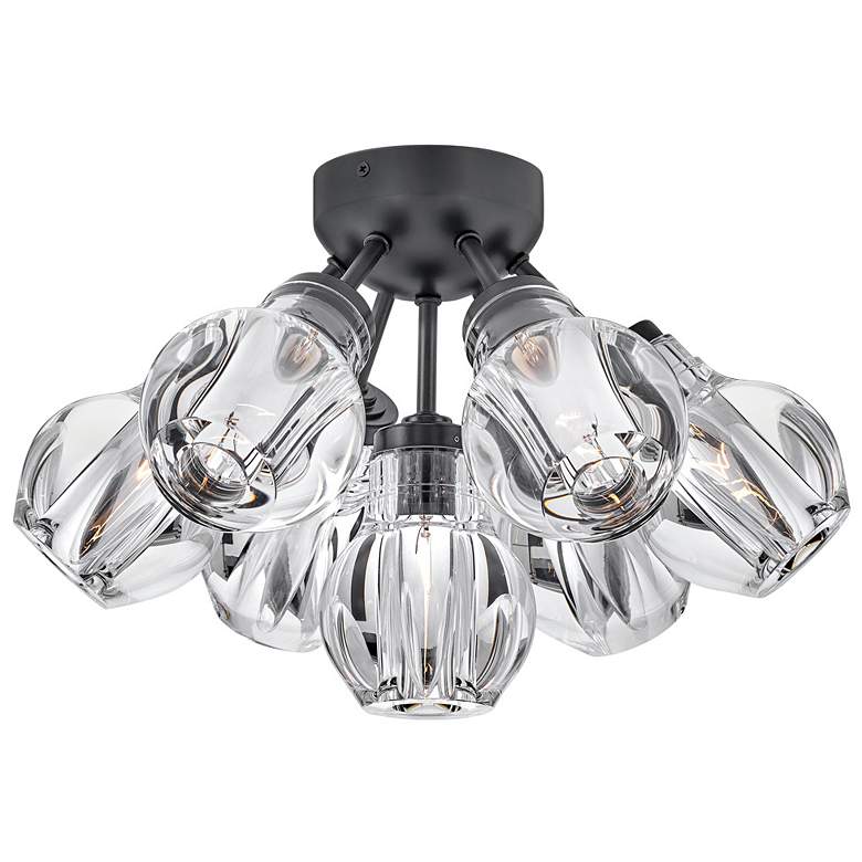 Image 1 Hinkley- Elise Medium Semi-Flush Mount- 16.25" Black