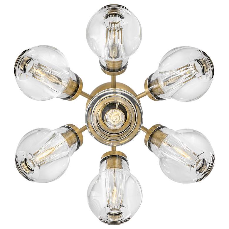 Image 2 Hinkley- Elise Medium Semi-Flush Mount- 16.25" Heritage Brass more views