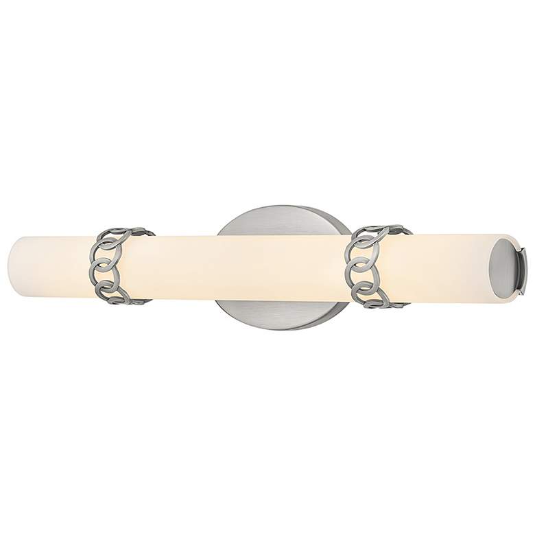 Image 6 Hinkley Eliza 22 1/2"W Brushed Nickel LED Vanity Bath Light more views